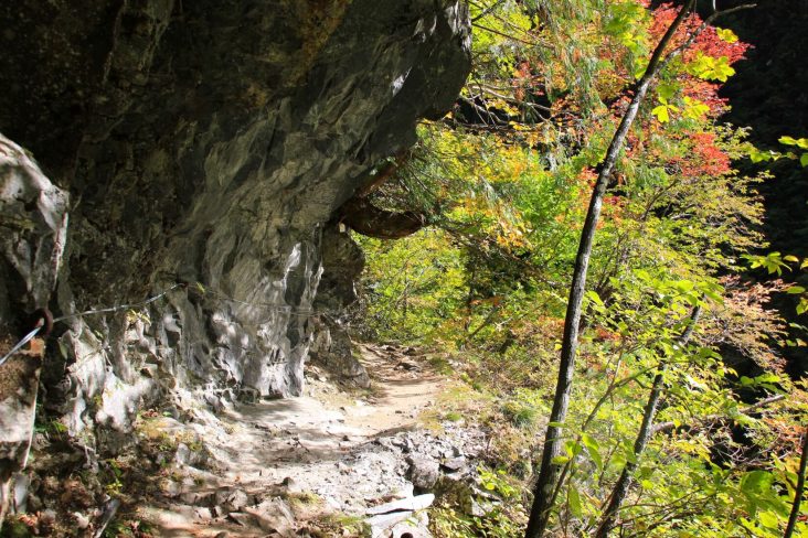 下ノ廊下、別山谷出合〜十字峡区間